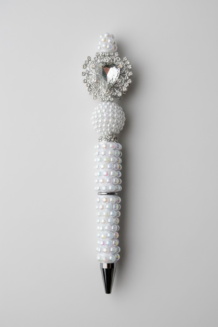 Pearl Bling Out Ink Pen