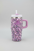20oz Bling Purple Stanley Tumbler