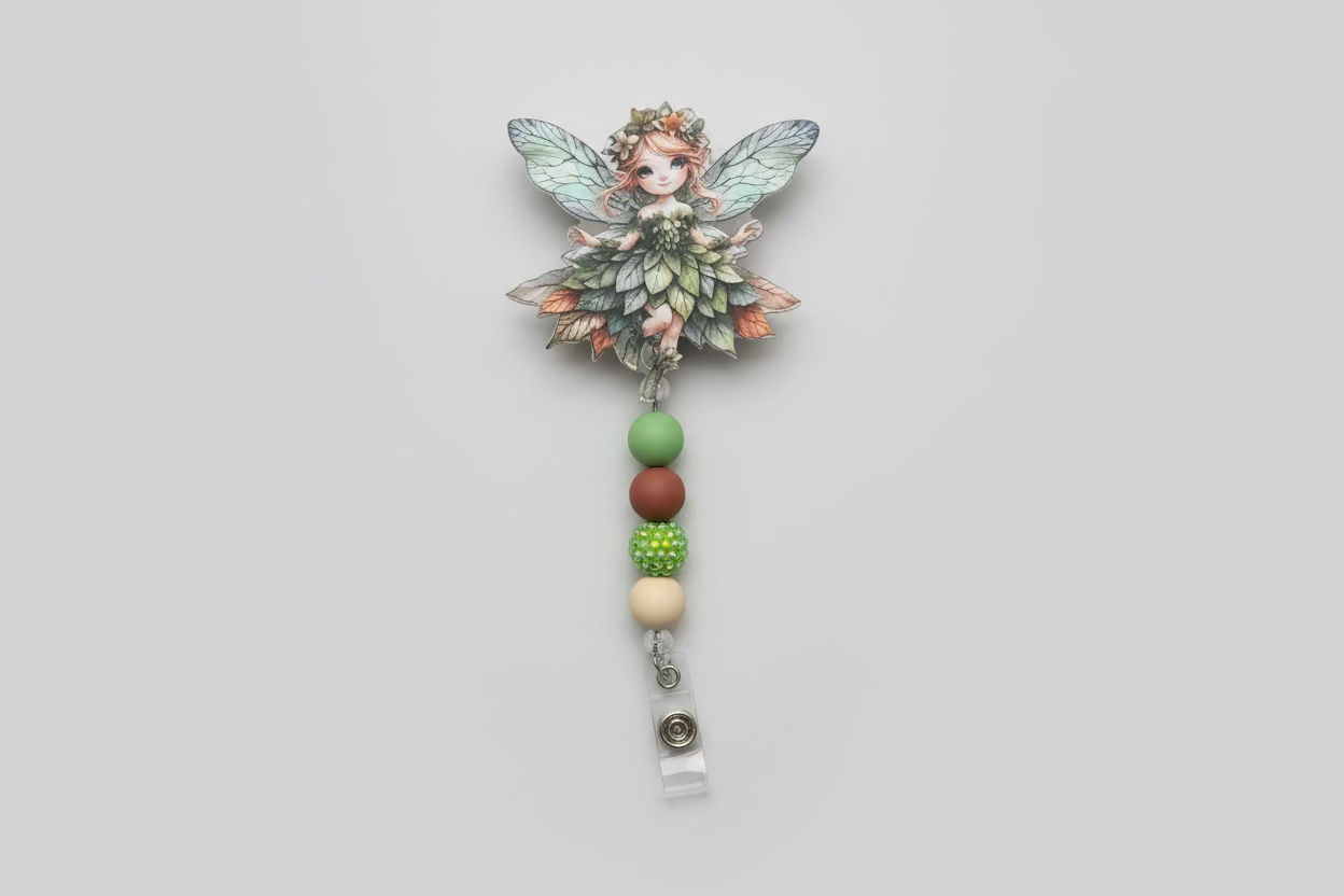 Cute Fairy Badge Reel – Whimsical Magical Design